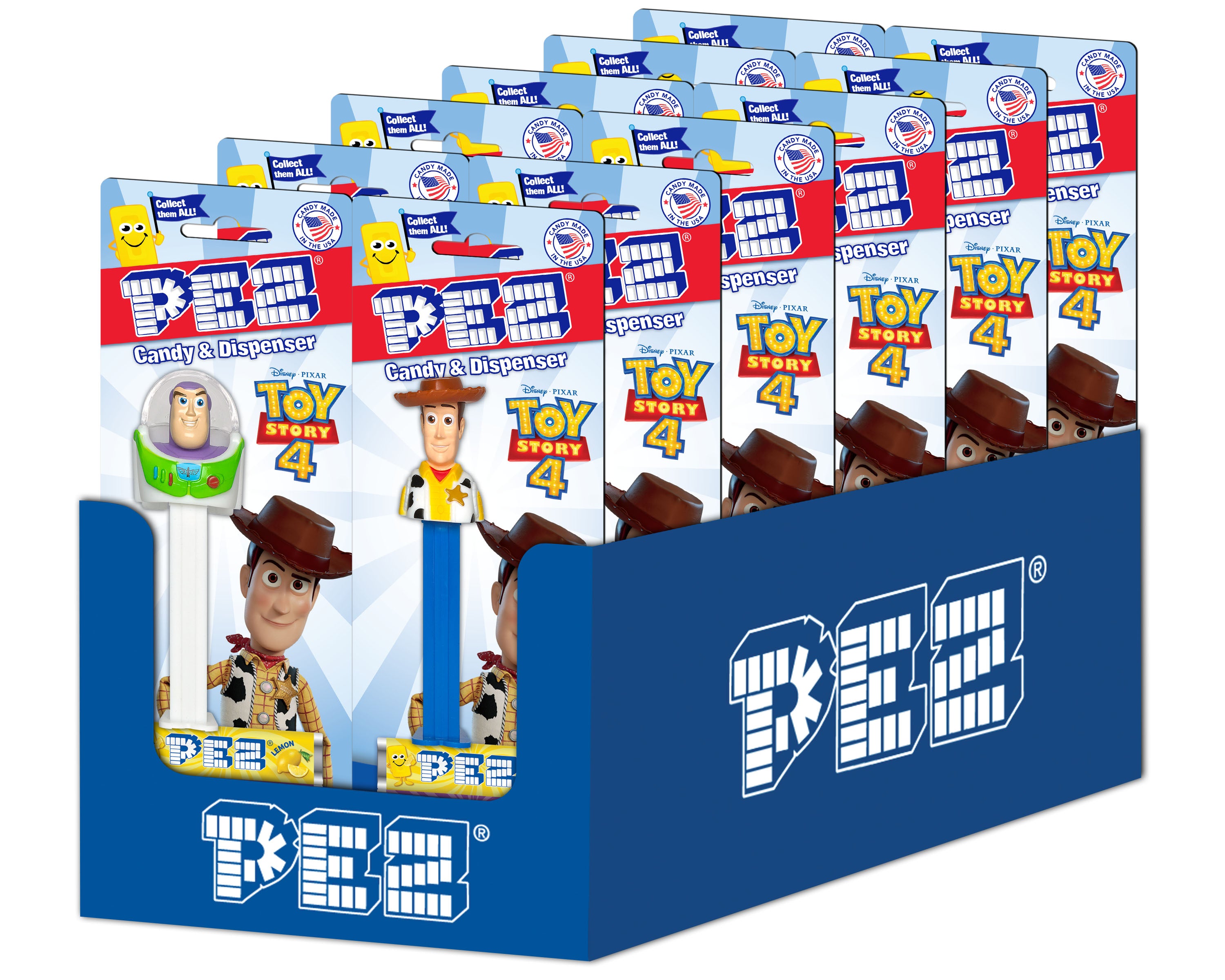 Pez Toy Story 4 Blister Packs 12ct