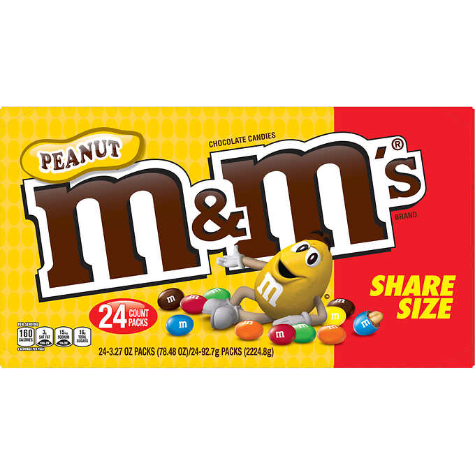 M&M'S Peanut Share Size 3.27 oz Bag