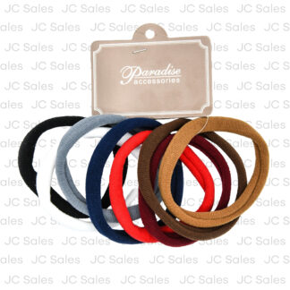 Hair Tie Pony Tail Large Mix Colors #H1179Dk