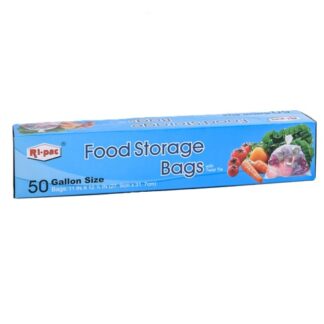 Ri-Pac Food Storage Bags 50Ct Gallon