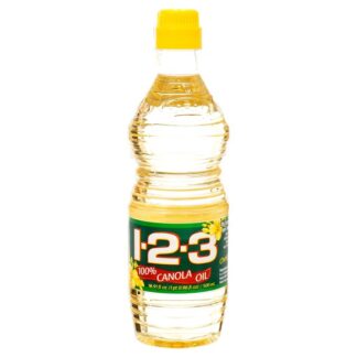 123 Oil 500 Ml Canola