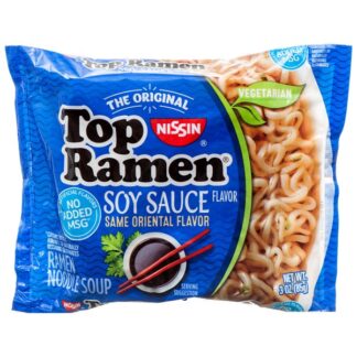 Nissin Top Ramen Soy Sauce 3 Oz
