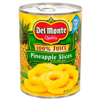Del Monte Pineapple 20 Oz Sliced