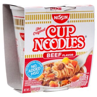Nissin Cup Noodle 2.25 Oz Beef
