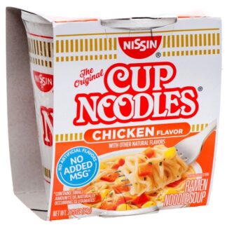 Nissin Cup Noodle 2.25 Oz Chicken