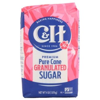 C&H Granulated Sugar 4 Lb Bag
