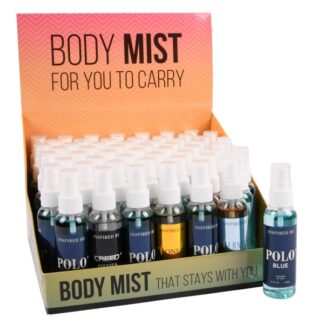 Mens Body Mist Assorted Scents 2Oz