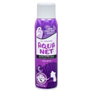 Aqua Net Hair Spray Extra Super Hold Unscented 11 Oz