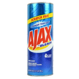 Ajax Powder Cleanser W/Bleach Can 21 Oz