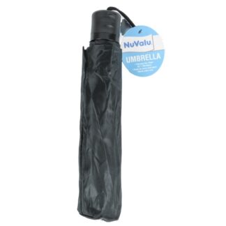 Nuvalu Umbrella 3 Folding 21" Black Color