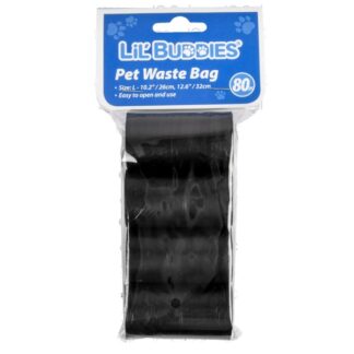 Lil' Buddies Pet Waste Bag 80Pk