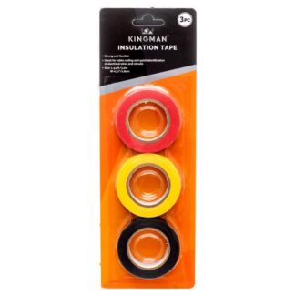 Kingman Electrical Tape 3 X 15M 3 Colors
