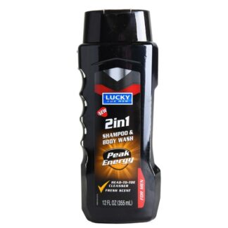 Lucky Body Wash For Men Peak Energy 12 Oz
