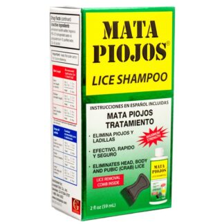 Mata Piojos Lice Shampoo Treatment 2 Oz