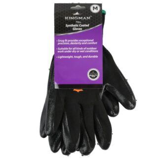 Kingman Glove Synthetic Coated Medium 1Pair