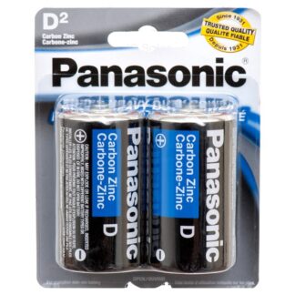 Battery Panasonic #D 2 Pk