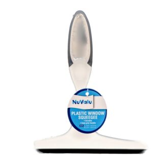 Nuvalu Plastic Window Scraper 9.6"X8.9" 65G W/Asst Clrs