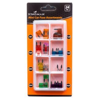 Kingman Auto Fuse Pack Mini 24Pcs
