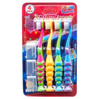 Kids Toothbrush Soft 4 Pk