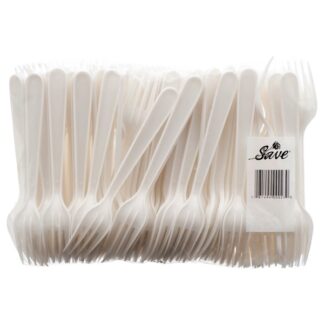 Plastic Fork 100Ct/Hvy