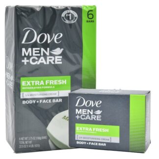 Dove Men+Care Body & Face Extra Fresh 3.75 Oz(12X6Pk)