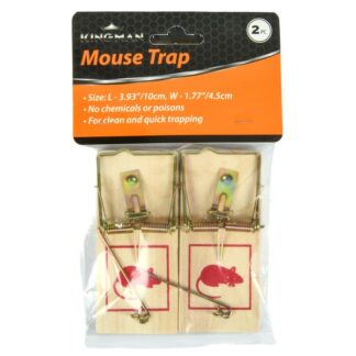 Kingman Mouse Trap 2Pk W/Mouse Icon