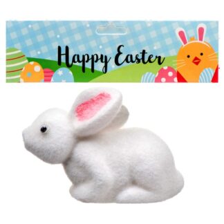 He Easter Deco Rabbit 5.51" White Color