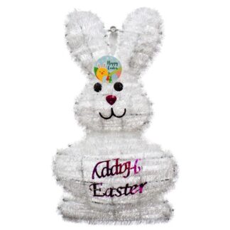 He Easter Deco Plaque Rabbit 11.02" X 18.90"