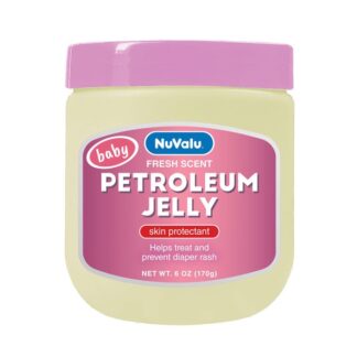 Nuvalu Petroleum Jelly Baby Fresh Scent 6 Oz Pink