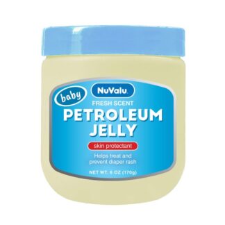 Nuvalu Petroleum Jelly Baby Fresh Scent 6 Oz Blue