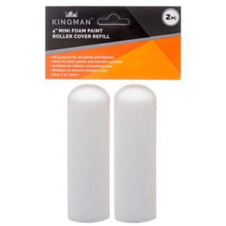 Kingman Paint Mini Roller Cover 2Pc (Foam)
