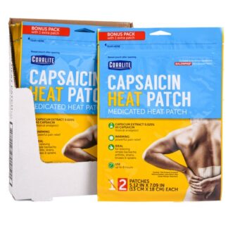 Coralite Heat Patch 2 Ct Capsaicin