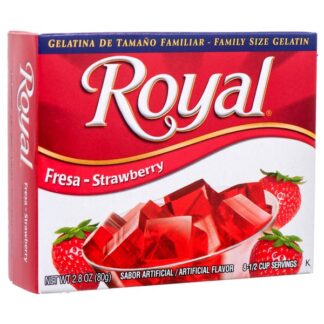 Royal Gelatin Strawberry 2.8 Oz