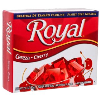 Royal Gelatin Cherry 2.8 Oz