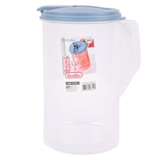 Sterilite #0488 Pitcher 1Gal Rd W/ Washed Blue