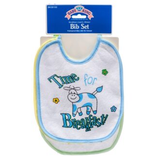 Baby Bib Set 3Pk  #Bk36100