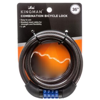 Kingman Bicycle Number Combination Lock 3Ft