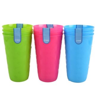 Nuvalu Plastic Tumbler 3 Pk 73 G