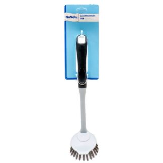 Nuvalu Cleaning Brush White Grey 112 G