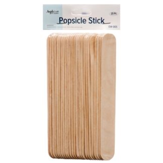 Angels Craft Popsicle Stick 25 Ct Natural