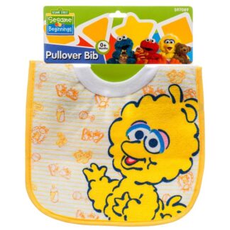 Baby Sesame Pullover Bib Asst Color