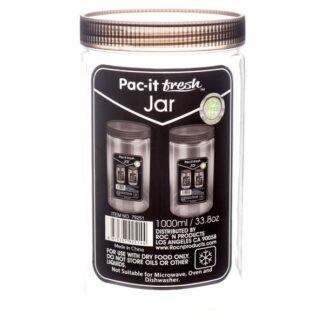 Pac It Fresh Jar Black 33.8Oz
