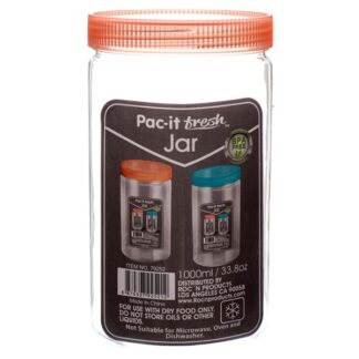 Pac It Fresh Jar Blue & Pink Asst 33.8Oz