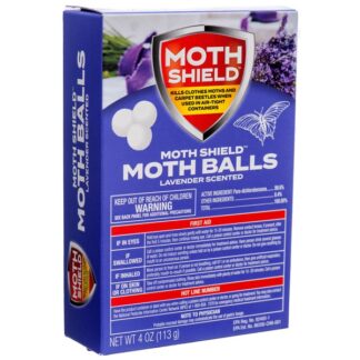 Moth Shield Moth Balls Lavender Scent 4 Oz