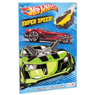 Hot Wheels 80Pg Coloring Book