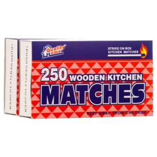 Quality Home Matches 250 Ct 2 Pk