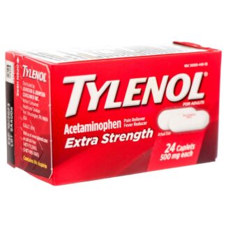 Tylenol Extra Strength Caplets 24 Ct