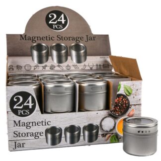 Aluminum Spice Jar W/ Maget