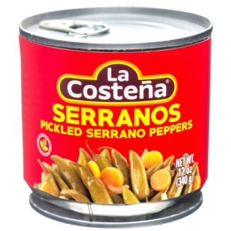 La Costeña Serrano Pepper 12 Oz