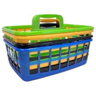 Plastic Shower Caddy 4 Asst Clr